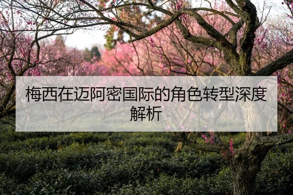 梅西在迈阿密国际的角色转型深度解析